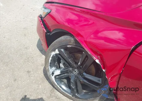 2021 Honda Accord Sport from USA, damaged, VIN 1HGCV1F32MA098939